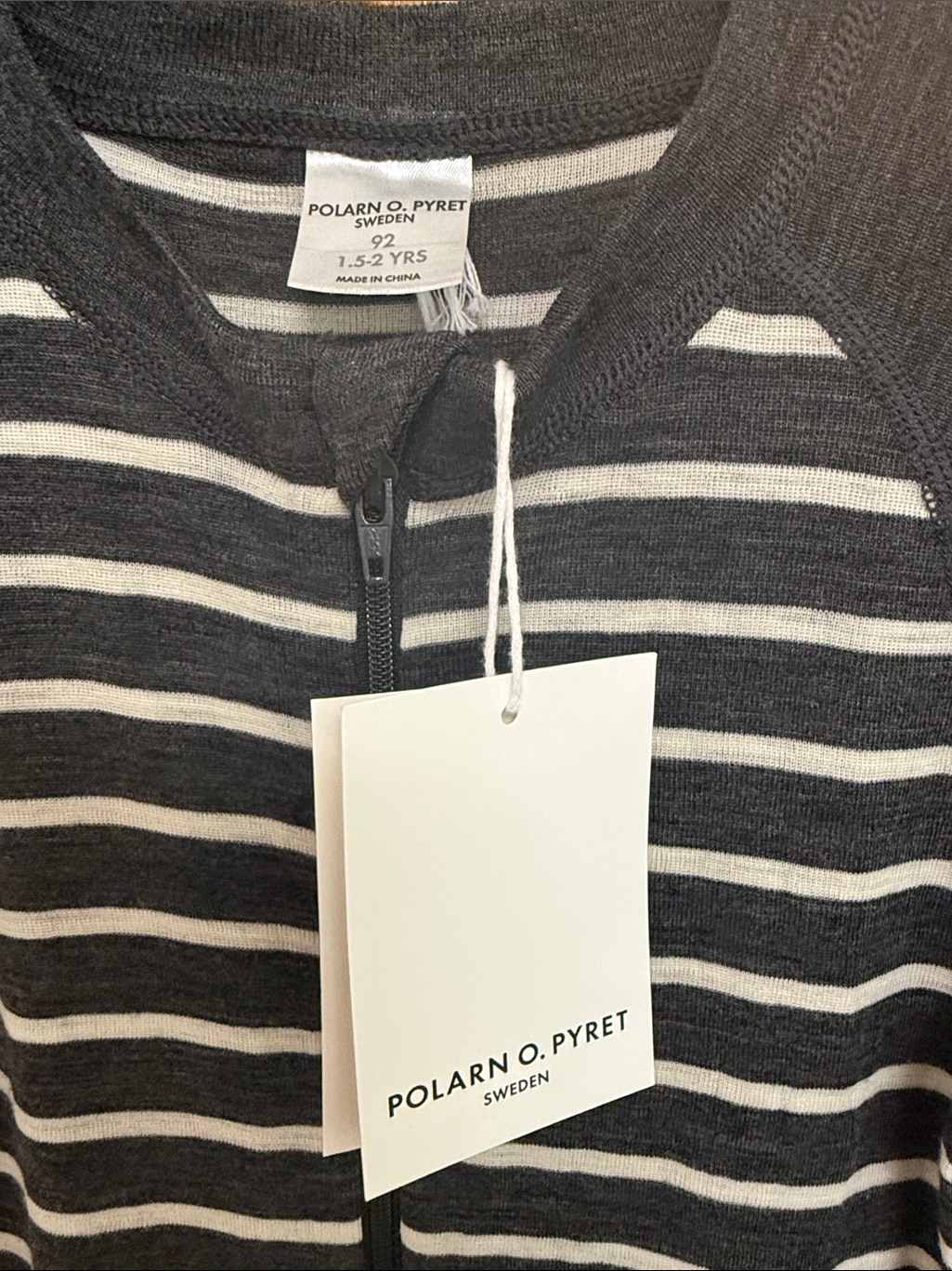 Polarn O. Pyret Merino Wool Romper Size 1.5-2 Yrs New — image 3 of 7